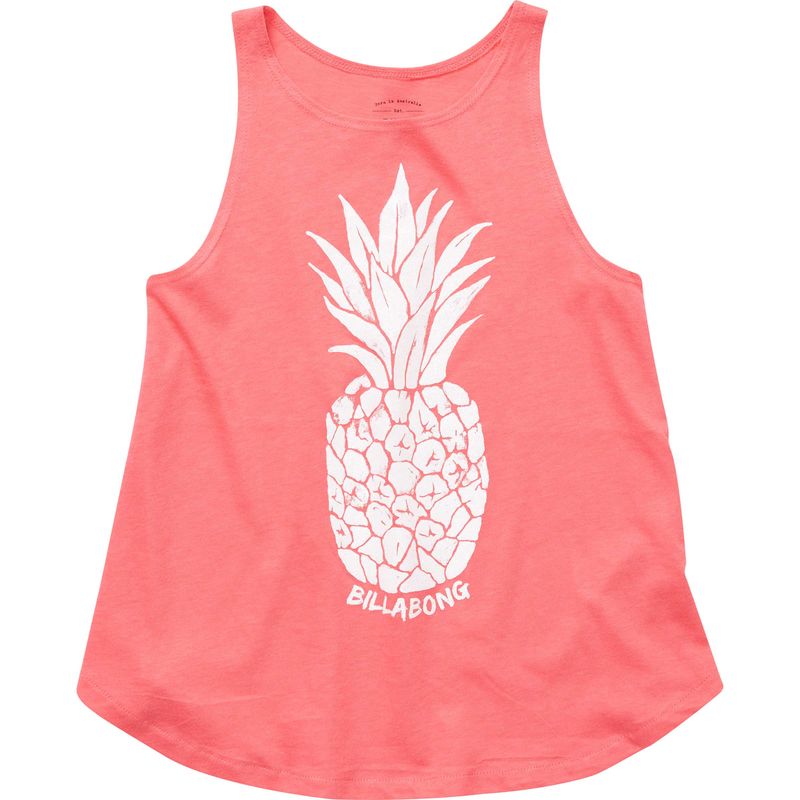 Polera-sin-Mangas-Niña-Watercolor-Pineapple