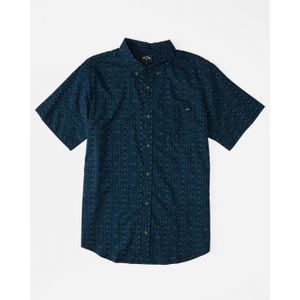 Camisa Niños Boy's Sundays Mini Organic Short Sleeve Shirt