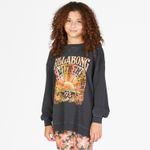 Polerón Niña  Girls' Making Waves Crewneck Sweatshirt