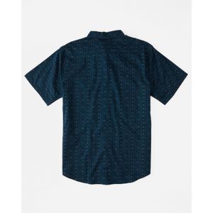 Camisa Niños Boy's Sundays Mini Organic Short Sleeve Shirt