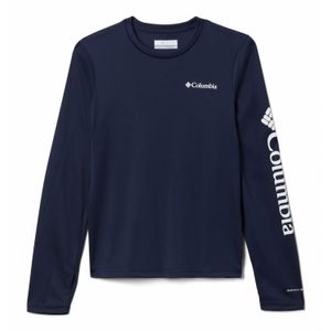 Polera Manga Larga Niño Fork Stream Azul Columbia