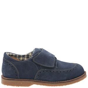 Zapato Cuero Niño Roman Azul