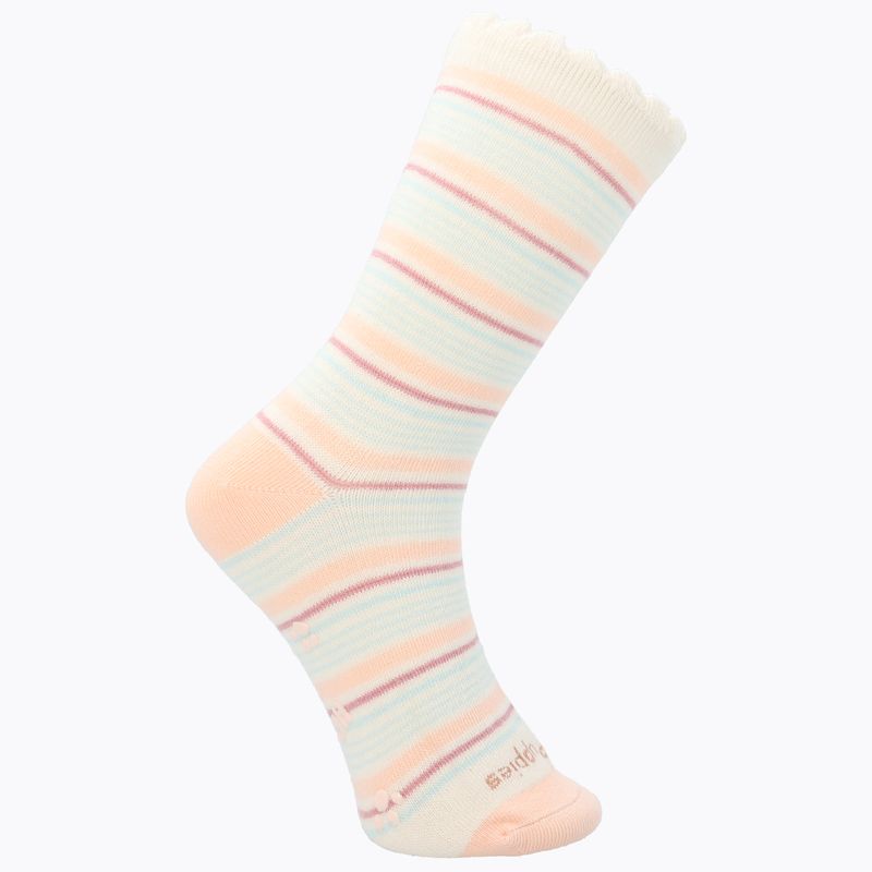 CALCETIN ALGODÓN NIÑA C ST RAYAS ROSADO HUSH PUPPIES