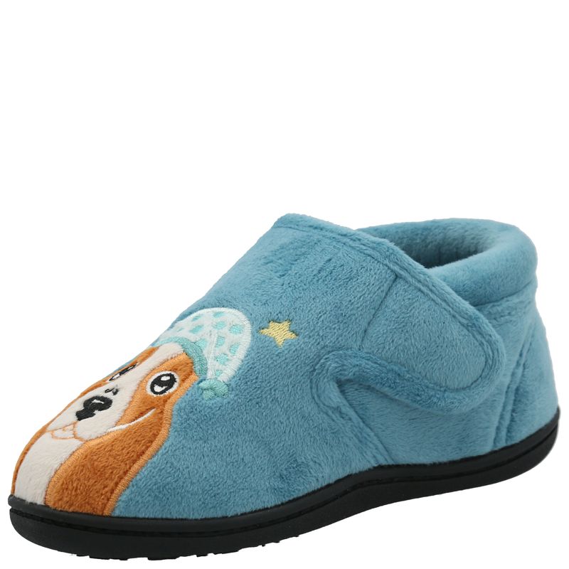 PANTUFLA-CASUAL-NIÑO-HPK-SLIPPER-JOE-AZUL--HUSH-PUPPIES