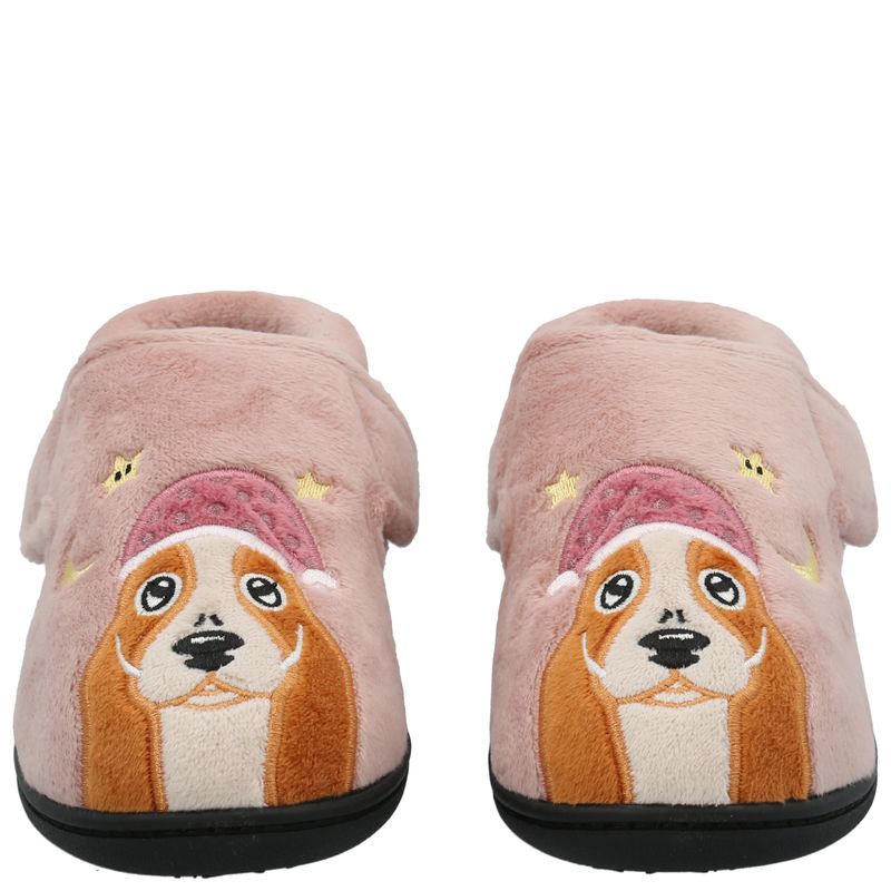 PANTUFLA CASUAL NIÑA HPK SLIPPER AMY ROSADO HUSH PUPPIES