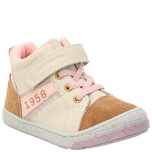 Botín Cuero Niña Columbus  Beige