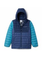 Parka Niño Powder Lite Hooded Azul Columbia
