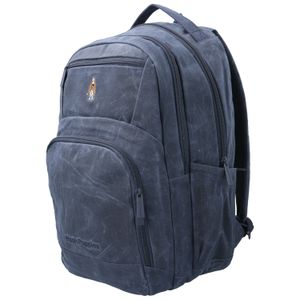 Mochila Canvas Engrasado Niño Basset Backpack  Azul  Hush Puppies