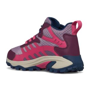 Zapatilla Niña Moab Speed 2 Mid Waterproof Berry Merrell