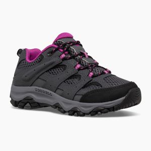 Zapatilla Niña Moab 3 Low Gris/Rosado Merrell