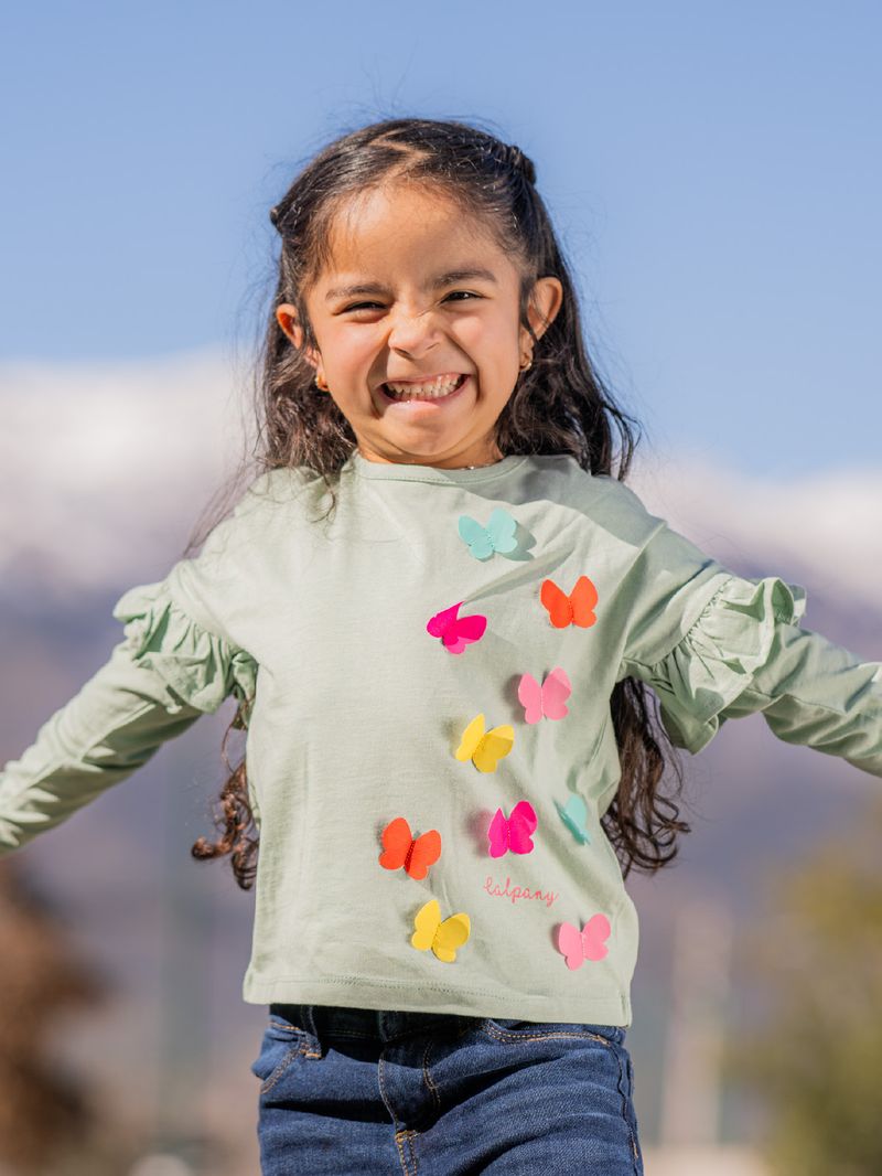 Polera-Niña-Butterfly