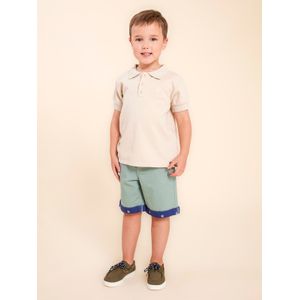 Polera Niño Springboks Crema