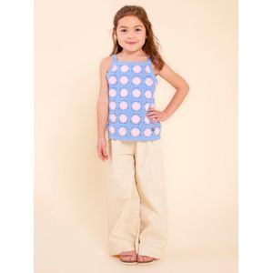 Polera Niña Paz Celeste