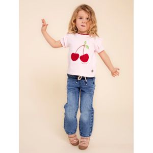 Polera Niña Guinda Rosado