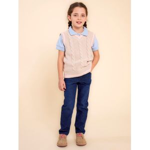 Chaleco Niña Rocio Beige