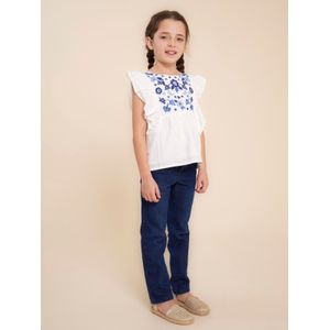 Blusa Niña Lulu Crema