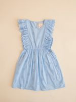 Vestido Niña Manuela Celeste