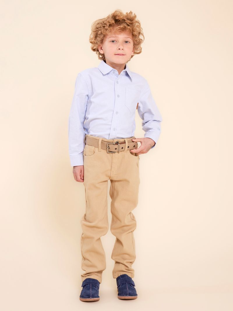 Pantalon-Niño-Classic-Beige