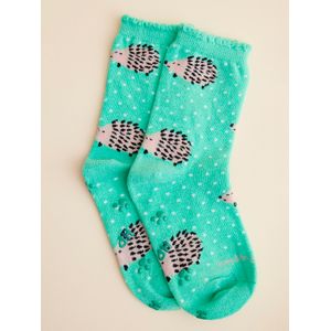 Calcetin Algodón Niña C St Porcupine Celeste Hush Puppies