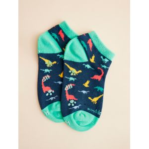 Calcetin Algodón Niño Ped Dinos Azul Hush Puppies
