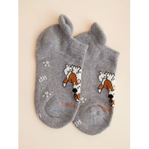 Calcetin Algodón Niño Ped Sportdog Gris Hush Puppies