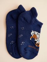 Calcetin-Algodon-Niño-Ped-Sportdog-Azul-Hush-Puppies