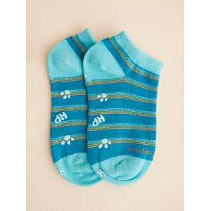 Calcetin Algodón Niño Ped Lines Verde Hush Puppies