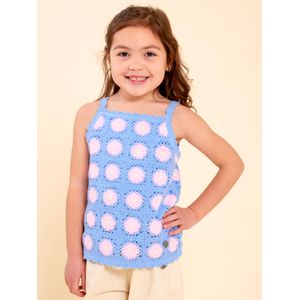 Polera Niña Paz Celeste