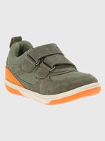 Zapatilla Cuero Niño Lazo Pro Verde
