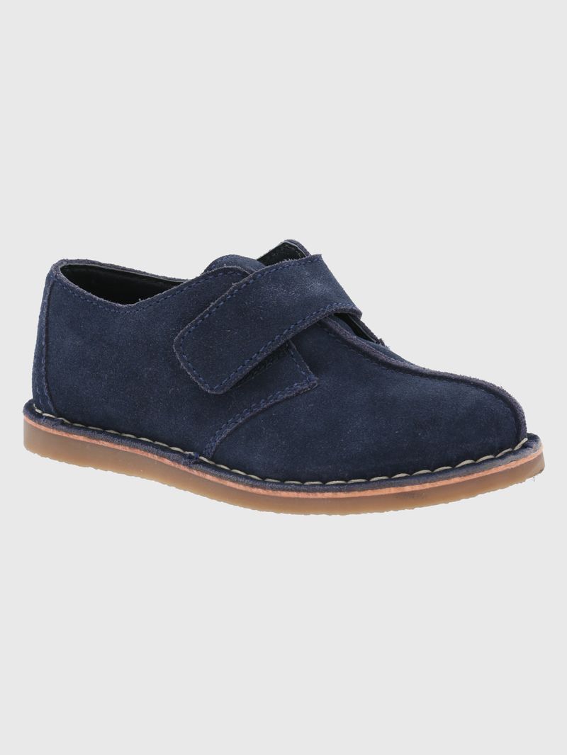 Zapato Cuero Niño Lynton Azul