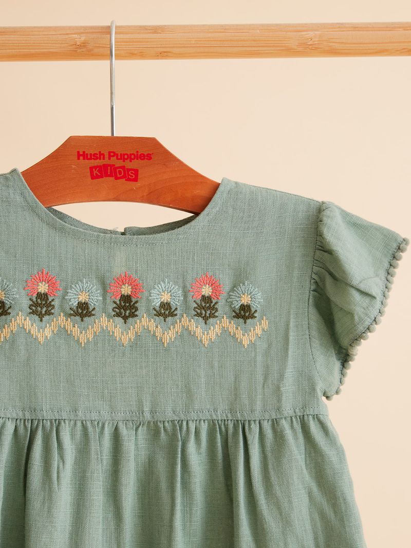 Blusa Niña Ana Verde