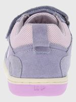 Zapatilla Cuero Niña Lazo Pro Morado