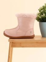 Bota Gamuza Niña Albury Rosada