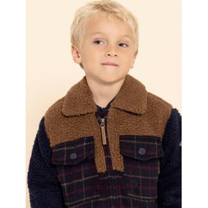 Chaqueta Sherpa Niño Cocker Amarillo