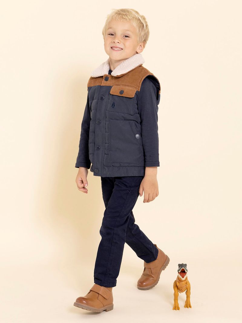 Parka-Sin-Mangas-Niño-Montana-Azul