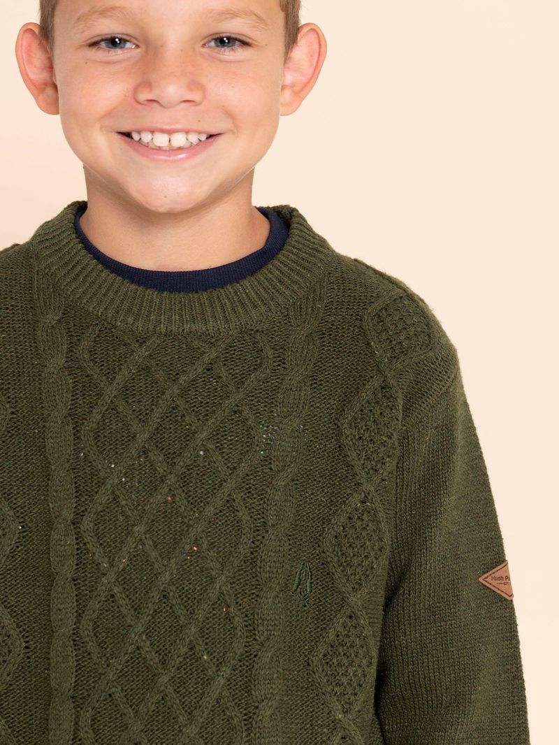 Chaleco Niño Adam Verde