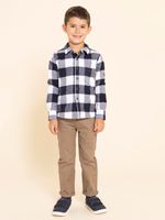Camisa Fanela Niño Tobby Azul