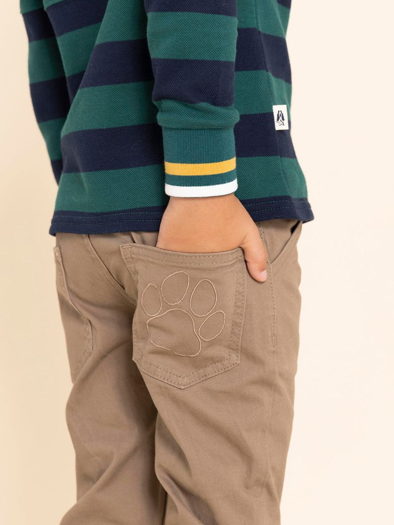 Pantalon-Niño-Belt-Beige