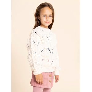Chaleco Niña Lucia Blanco