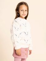 Chaleco Niña Lucia Blanco