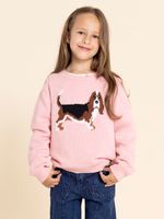 Chaleco-Niña-Basset-Rosado