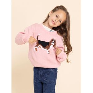 Chaleco Niña Basset Rosado