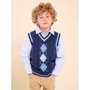 Chaleco Sin Manga Niño Phillip Navy