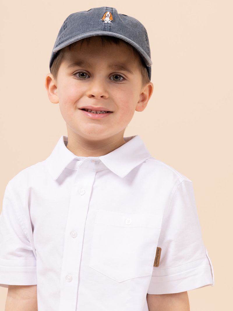 Camisa Niño Coburgo Blanco