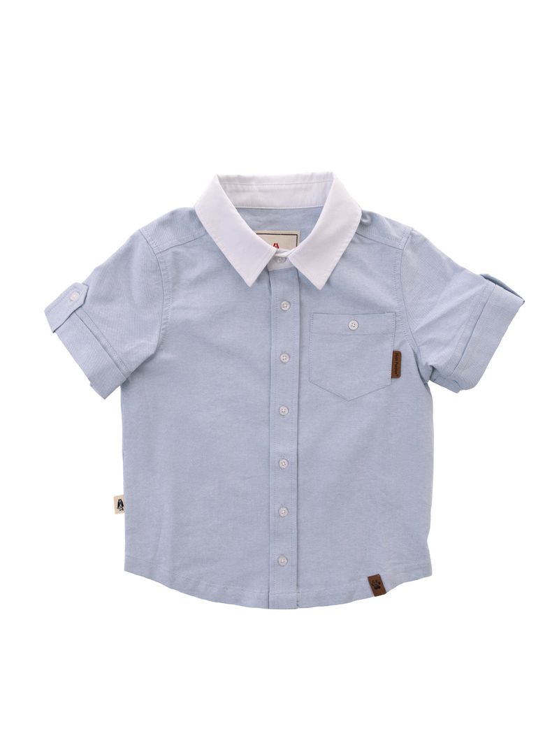 Camisa Niño Coburgo Celeste