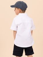 Camisa Niño Coburgo Blanco