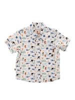 Camisa Niño Guayabera Blanco