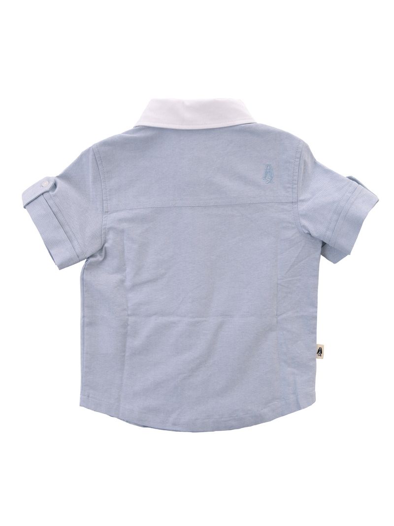 Camisa Niño Coburgo Celeste
