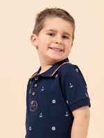 Polera Niño Bonn Azul