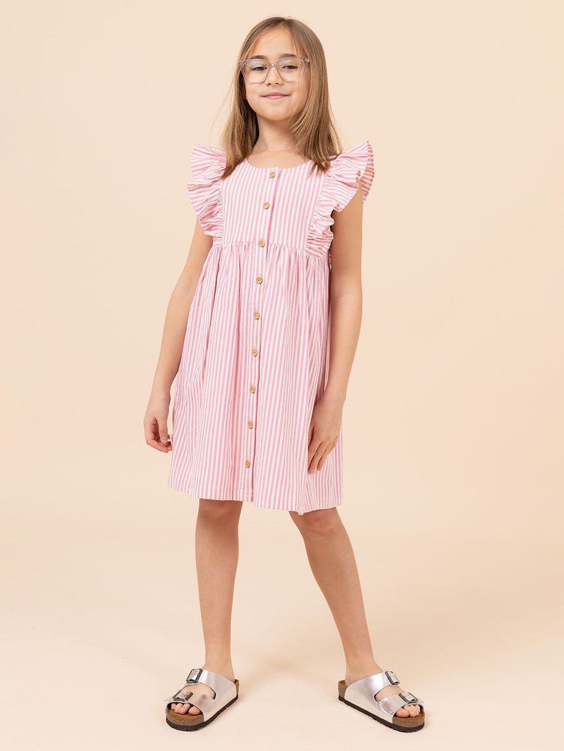 Vestido-Niña-Alezia-Rosado